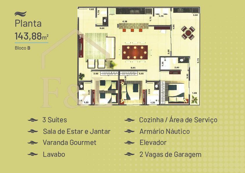 Apartamento, 3 quartos, 143 m² - Foto 17